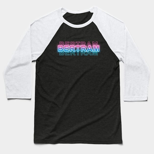 bertram Baseball T-Shirt by Sanzida Design